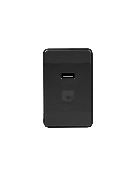 USB SWITCH BLACK | Light switch with USB port | Voltage 12V