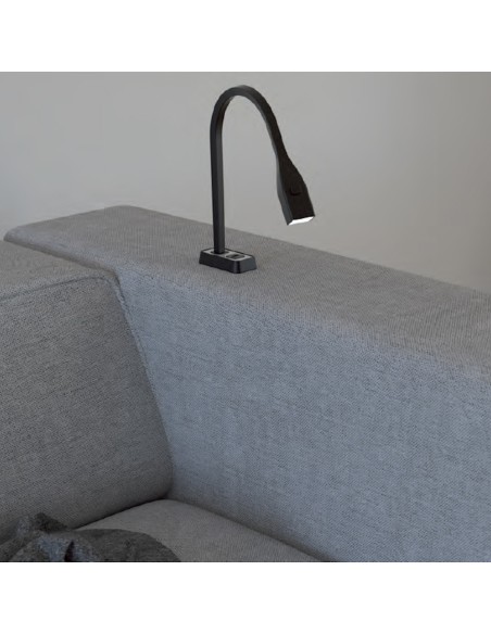 FLEXI-S USBC BLACK  | Lampada LED Flessibile con attacco USBC |