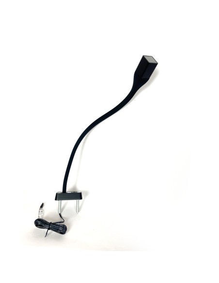 FLEXI-S USBC BLACK  | Lampada LED Flessibile + Attacco USBC | Lampada: Nera | Luce: Naturale | Voltaggio: 12V