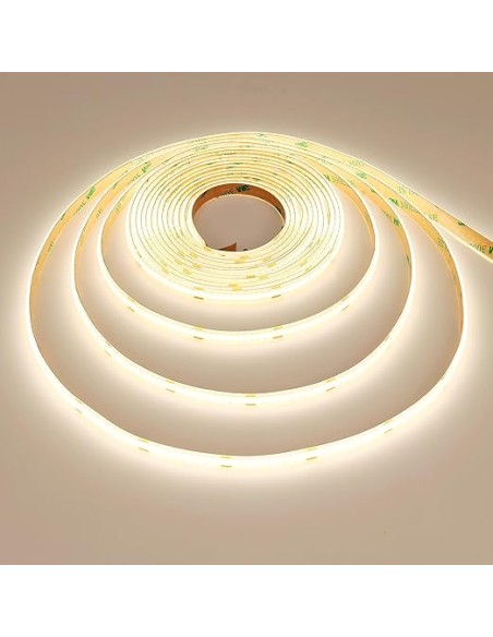 PROFILO FLEX COB DA ESTERNO | Profilo LED flessibile | Luce: Naturale | Lunghezza 5m - Spessore 8 mm | Voltaggio: 12V