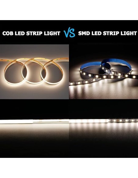 PROFILO FLEX COB DA ESTERNO | Profilo LED flessibile | Luce: Naturale | Lunghezza 5m - Spessore 8 mm | Voltaggio: 12V
