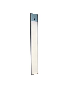 LUMI | Lampada LED Magnetica + Sensore di Movimento | Ricaricabile MICRO USBC | Alluminio | Lunghezza 30 cm