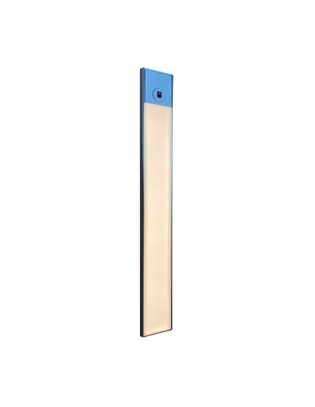 LUMI ALLUMINIO | Lampada LED Magnetica con Sensore di Movimento | Ricaricabile MICRO USBC |