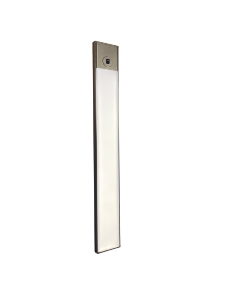 LUMI | Lampada LED Magnetica + Sensore di Movimento | Ricaricabile MICRO USBC | Alluminio | Lunghezza 30 cm