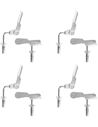 BF03 | SET da 4 coppie |  Snodo Poggiatesta per divani | Inclinazione 90-195°