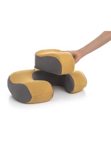P17 x Dyplon | MODUS | Cuscino Componibile e Multifunzione | Memory Foam | Ortopedico e Multiuso| Cuscino per Cervicali |