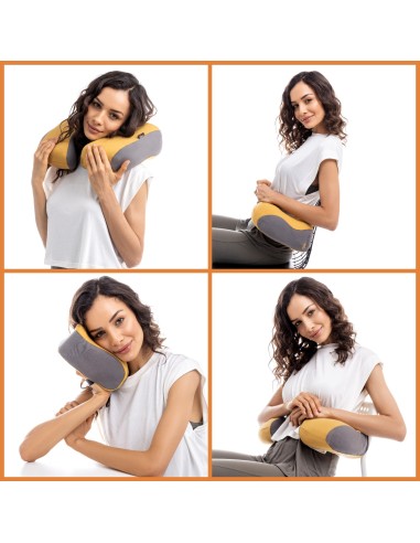 P17 x Dyplon | MODUS | Cuscino Componibile e Multifunzione | Memory Foam | Ortopedico e Multiuso| Cuscino per Cervicali |