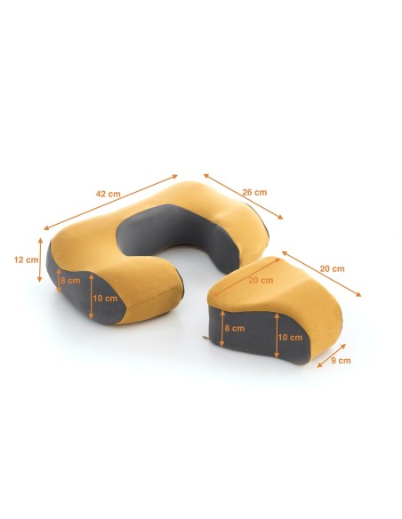 P17 x Dyplon | MODUS | Cuscino Componibile e Multifunzione | Memory Foam | Ortopedico e Multiuso| Cuscino per Cervicali |