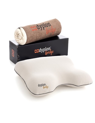 P17 x Dyplon | BRIDGE | Cuscino Ortopedico in Memory Foam | Guanciale 4 Posizioni di Sonno |