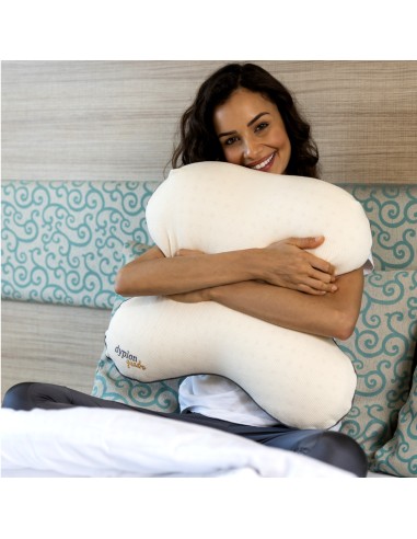 P17 x Dyplon | QUADRO | Cuscino Ortopedico in Memory Foam | Guanciale per Riposo sul Fianco |