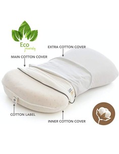P17 x Dyplon | CROOK | Cuscino in Memory Foam | Guanciale Ortopedico per Cervicali | 2