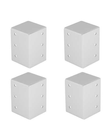 ANGOLARE RETE LETTO -VENERE | SET 4pezzi | Dimensioni: H.14,5 - L.10x10 cm | Venere | Poggia rete Letto