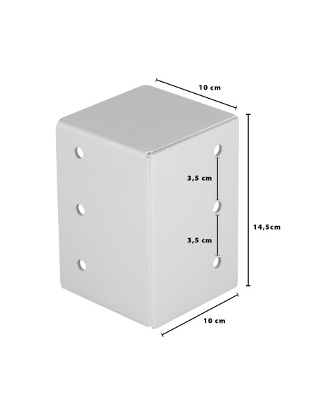 ANGOLARE RETE LETTO -VENERE | SET da 4pz | Poggiarete Letto | H.14,5 L.10X10 cm