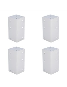 ANGOLARE RETE LETTO - VENERE | SET 4pzezzi | Dimensioni: H.21 - L.10x10 cm | Venere | Poggia rete Letto