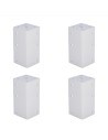 ANGOLARE RETE LETTO - VENERE | SET da 4pz | Poggiarete Letto | H.21 L.10X10 cm
