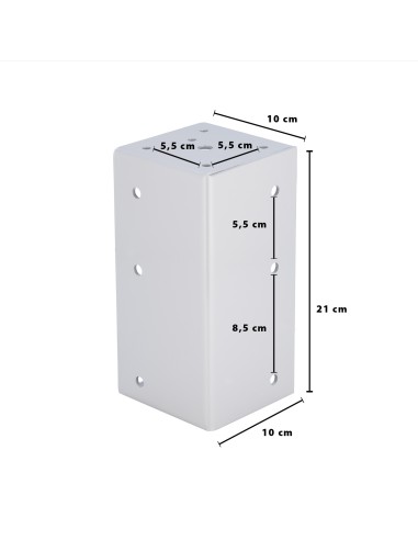 ANGOLARE RETE LETTO - VENERE | SET da 4pz | Poggiarete Letto | H.21 L.10X10 cm