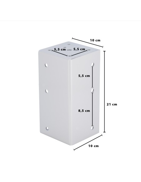 ANGOLARE RETE LETTO - VENERE | SET da 4pz | Poggiarete Letto | H.21 L.10X10 cm
