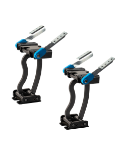 TRASLATOP ARM PREMIUM | Set da 2 Pz | Nero | Meccanismo di Movimento Bracciolo con Regolazione Poggiatesta |