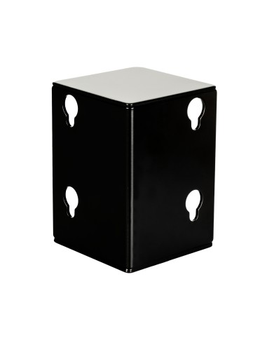 ANGOLARI PER RETE LETTO S | Poggiarete Letto Contenitore | SET 4 Pezzi | H.14,5 cm L.5x5 cm | Colore Nero |
