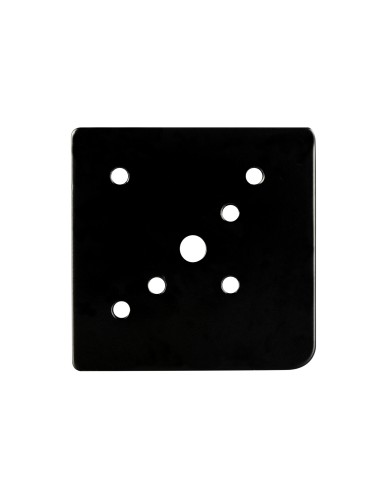 ANGOLARI PER RETE LETTO S | Poggiarete Letto Contenitore | SET 4 Pezzi | H.14,5 cm L.5x5 cm | Colore Nero |