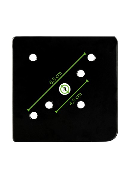 ANGOLARI PER RETE LETTO S | Poggiarete Letto Contenitore | SET 4 Pezzi | H.14,5 cm L.5x5 cm | Colore Nero |
