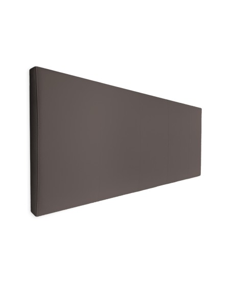 TESTIERA | Spalliera in Ecopelle | Colore Grigio Scuro | Cuciture Righe | Dimensioni L.160 H.60