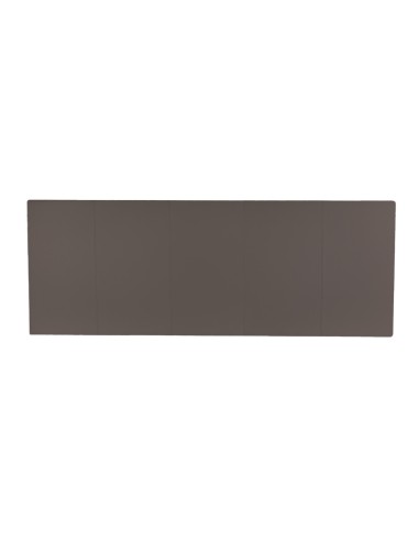TESTIERA | Spalliera in Ecopelle | Colore Grigio Scuro | Cuciture Righe | Dimensioni L.160 H.60 |