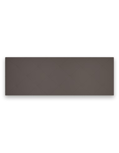 TESTIERA | Spalliera in Ecopelle | Colore Grigio Scuro | Cuciture Rombo | Dimensioni L.160 H.60