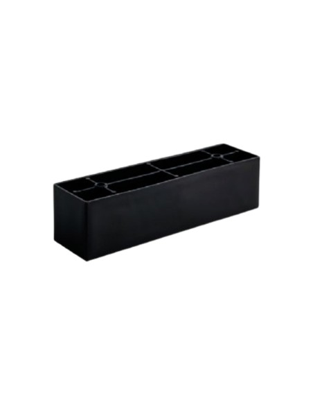 ANTA P | SET of 4 Plastic Legs | Matt Black | H.4,5 L.22 cm | Legs for Sofas and Armchairs