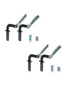 SCATTO BLU PIATTO SFILABILE - 90/210° | SET da 2 coppie | Inclinazione 90/210° |