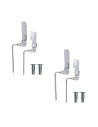 TEXAS | Snodo Poggiatesta Sfilabile | SET da 2 coppie+ Boccole | Inclinazione 90-205° |