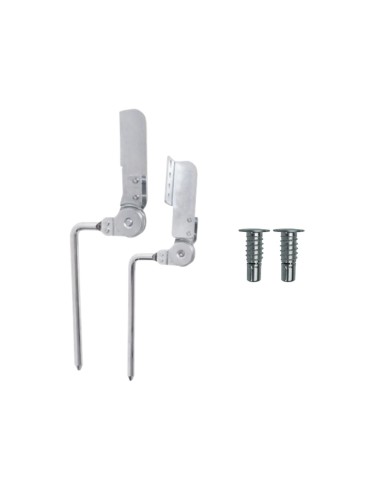TEXAS | Snodo Poggiatesta Sfilabile | SET da 2 coppie+ Boccole | Inclinazione 90-205° |