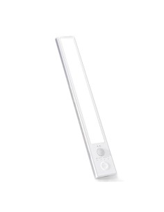 BOSTON 4 BIANCO | Lampada LED Magnetica + Sensore PIR | Ricaricabile MICRO USB | Luce: Fredda | Lunghezza 40 cm