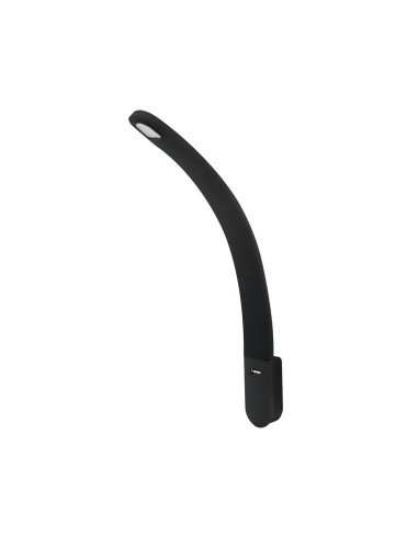 SILKA USB NERA | Lampada LED Flessibile con attacco USB | Accensione Touch |