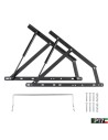 ALZARETE N Letto MATRIMONIALE | Meccanismo sollevamento Letto Contenitore | KIT COMPLETO: 2 Trapezi + 2 Pistoni + Viti di Mon...