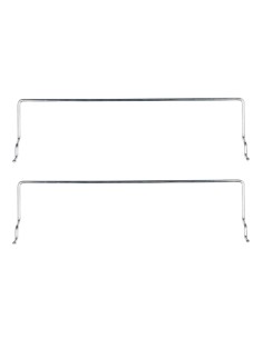 FERMAMATERASSO | 1 Coppia Fermamaterasso a Incastro per Letto Contenitore | Compatibile con Kit Alzarete