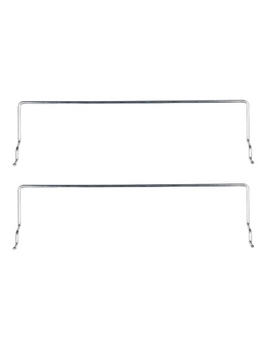 FERMAMATERASSO | 1 Coppia Fermamaterasso a Incastro per Letto Contenitore | Compatibile con Kit Alzarete