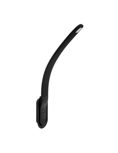 SILKA-COM USB | Flexible LED Lamp with USB port | Touch switch | Lamp: Black | Light: Natural | Voltage: 12V