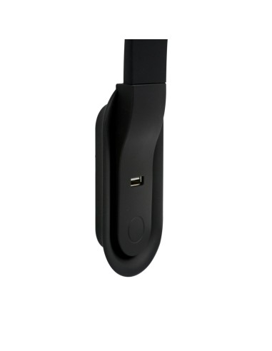 SILKA-COM USB | Flexible LED Lamp with USB port | Touch switch | Lamp: Black | Light: Natural | Voltage: 12V