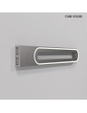 GABI R/USB ALUMINUM | LED Lamp with dual USB port | Lamp: Aluminum | Light: Cold Light | Voltage: 12V