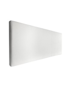 TESTIERA | Spalliera in Ecopelle | Colore Bianco | Cuciture Righe | Dimensione 180X80 2