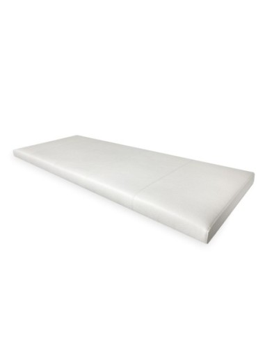HEADBOARD | Faux Leather Headboard | White Color | Striped Stitching | Dimensions 180X80