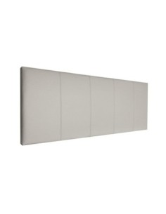 TESTIERA | Spalliera in Ecopelle | Colore Grigio | Cucitura Righe | Dimensioni 180X80 2