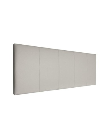 HEADBOARD | Faux Leather Headboard | Grey Color | Striped Stitching | Dimensions 180X80