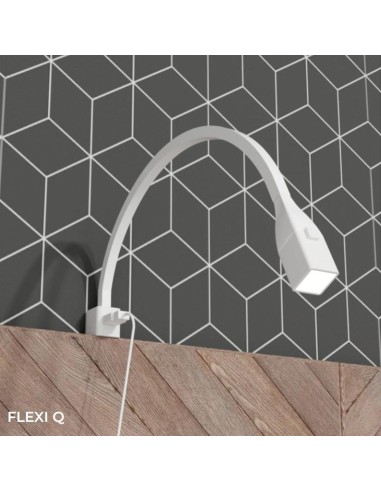 FLEXI/Q USB WHITE | Flexible LED Lamp with USB port | Lamp: White | Light: Cold Light | Voltage: 12V