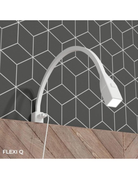 FLEXI/Q USB BIANCA | Lampada LED Flessibile con attacco USB |