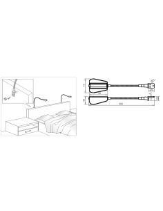 BUTTERFLY CHROME-PLATED | Flexible LED lamp | Lamp: Chrome | Light: Cold Light | Voltage: 12 V 2