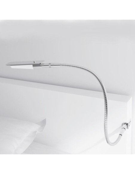 ETA CHROME-PLATED | Flexible LED lamp | Lamp: Chrome-plated | Light: Cold Light | Voltage: 12 V