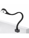 FLEXI-RH USB BLACK | Flexible LED Lamp with USB port | Lamp: Black | Light: Natural | Voltage: 12 V