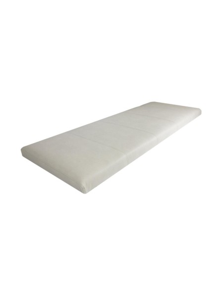 TESTIERA | Spalliera in Ecopelle | Colore Ice | Cuciture Righe | Dimensioni L.180 H.80 |
